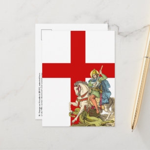 Briefkaart St. George on Horseback (BS 01)