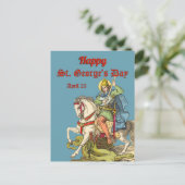 Briefkaart St. George on Horseback (BS 01) (Staand voorkant)