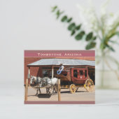 Briefkaart: Stagecoach Ride #1 Briefkaart (Staand voorkant)