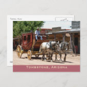 Briefkaart: Stagecoach Ride #2 Briefkaart (Voorkant / Achterkant)