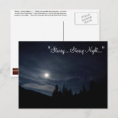 BRIEFKAART ~ "Starry... Sterrennacht..." (Voorkant / Achterkant)