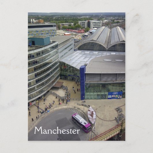 Briefkaart stationnadering (Voorkant)