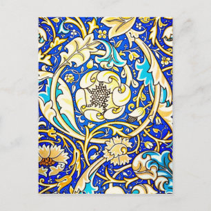 Briefkaart- Stof/Mode-William Morris 20 Briefkaart