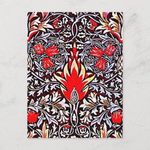 Briefkaart- Stof/Mode-William Morris 23 Briefkaart