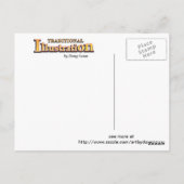 Briefkaart 'Stranger Dingen' (Achterkant)