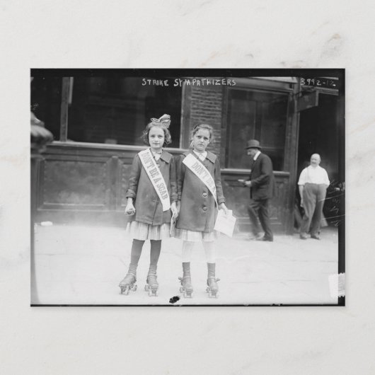 Briefkaart Strike Sympathizers (Voorkant)