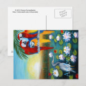 Briefkaart. Sunrise in Paradise Briefkaart (Voorkant / Achterkant)