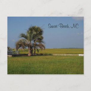 Briefkaart Sunset Beach North Carolina