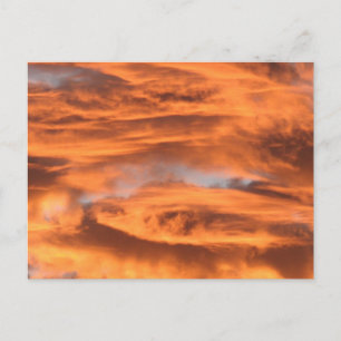 Briefkaart Sunset Clouds