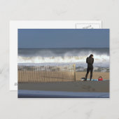 briefkaart "Surf omhoog" (Voorkant / Achterkant)