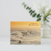 briefkaart "Surfers, Rio de Janeiro" (Staand voorkant)