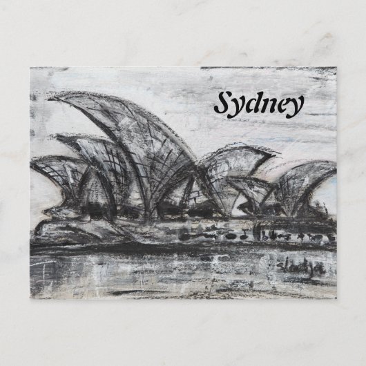 Briefkaart Sydney (Voorkant)