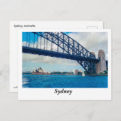 Briefkaart Sydney Harbour (Voorkant / Achterkant)