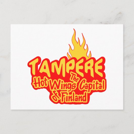 Briefkaart Tampere Hot Wings (Voorkant)