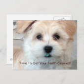 Briefkaart tandherinneringen (Voorkant / Achterkant)