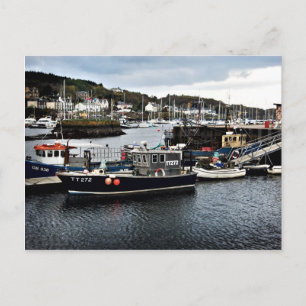 Briefkaart Tarbert Harbour