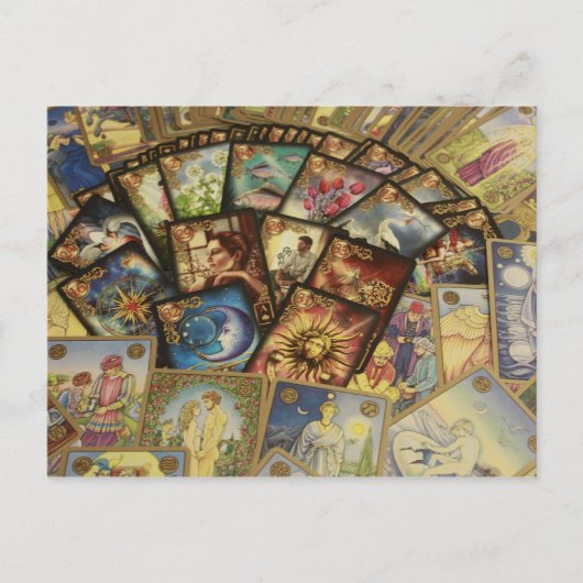 briefkaart tarotkaarten (Voorkant)
