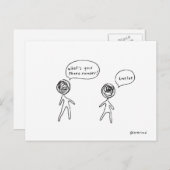 briefkaart telefoonnummer (Voorkant / Achterkant)