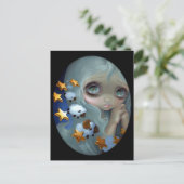 briefkaart "telende schapen" (Staand voorkant)