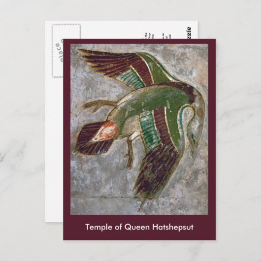 Briefkaart: Tempel van Koningin Hatshepsut Briefkaart (Voorkant / Achterkant)