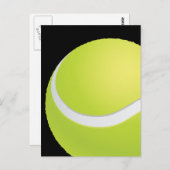 Briefkaart Tennis Ball (Voorkant / Achterkant)