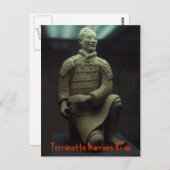 BRIEFKAART - Terracotta Warrior Xián China (Voorkant / Achterkant)