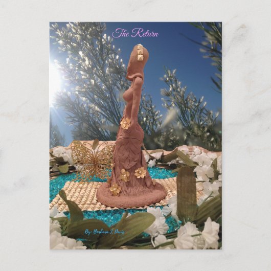 briefkaart "Terugkeer" (Voorkant)