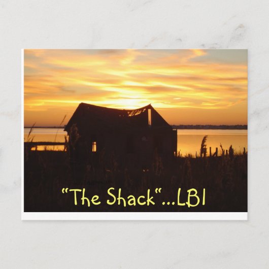 briefkaart "The Shack" (Voorkant)