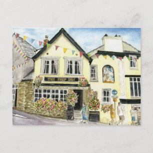 briefkaart "The Ship Inn (Fowey)"