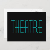 Briefkaart theater (Voorkant / Achterkant)