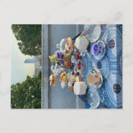 briefkaart theepartij