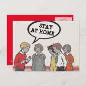 Briefkaart thuis (Voorkant / Achterkant)