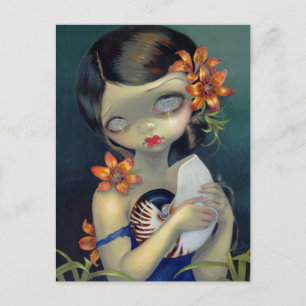 briefkaart "Tiger Lily, Tiger Nautilus"