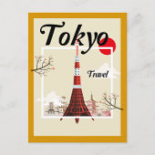 Briefkaart Tokio (Voorkant)