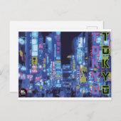 Briefkaart Tokio (Voorkant / Achterkant)