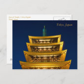 Briefkaart Tokio (Voorkant / Achterkant)