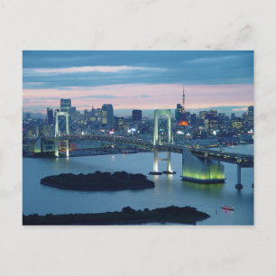 Briefkaart Tokyo Obaida, Tokio, Japan