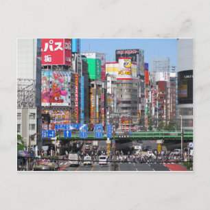 Briefkaart Tokyo Shinjuku