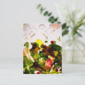 BRIEFKAART TOSSED GREEN SALAD (Staand voorkant)