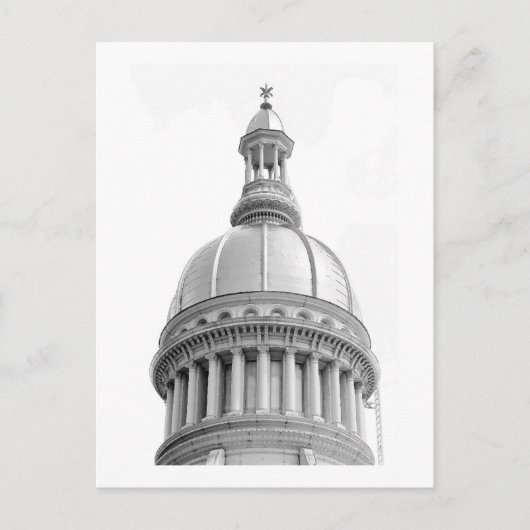 Briefkaart Trenton Capitol Dome (Voorkant)