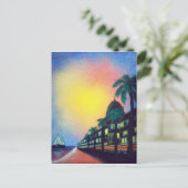 Briefkaart Tropische Nights (Staand voorkant)