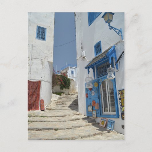 Briefkaart Tunesië (Voorkant)