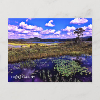 Briefkaart - Tupper Lake NY