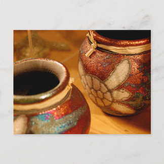 briefkaart "Turtle Pots"