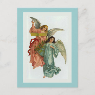 briefkaart "Two KerstAngels"
