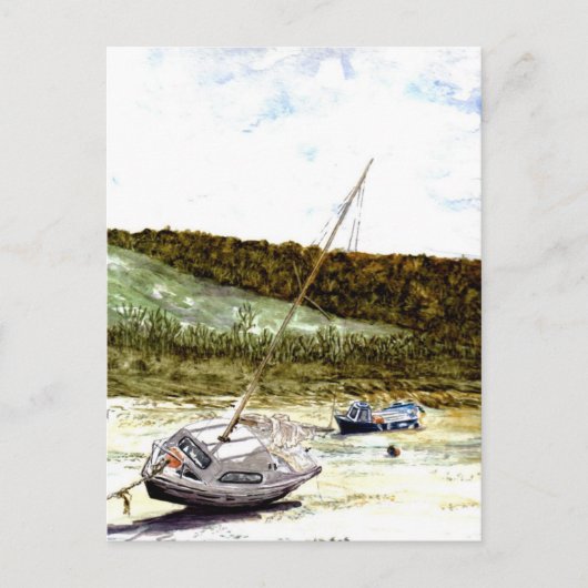 briefkaart 'uit' (Voorkant)