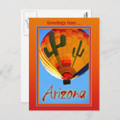 Briefkaart uit Arizona (Voorkant / Achterkant)