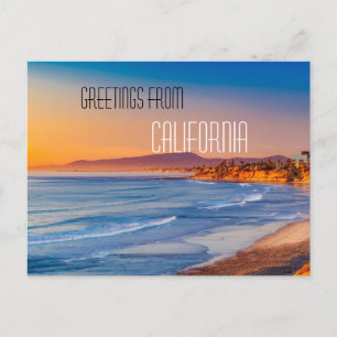 briefkaart uit californië