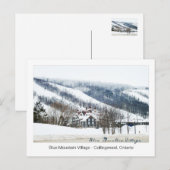 Briefkaart uit Collingwood, Ontario (Voorkant / Achterkant)