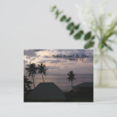 Briefkaart uit Fiji (Staand voorkant)